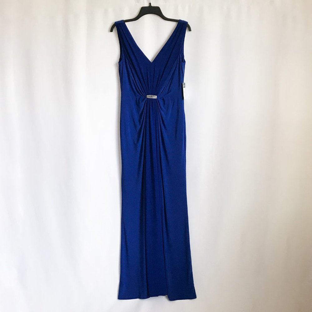 Ralph Lauren Womens Embellished Long Formal Dress